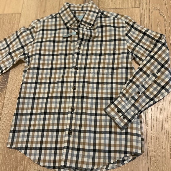 Boys plaid button up - Picture 2 of 6